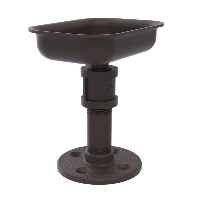 Vanity Top Soap Dish, Oil Rubbed Bronze Finish